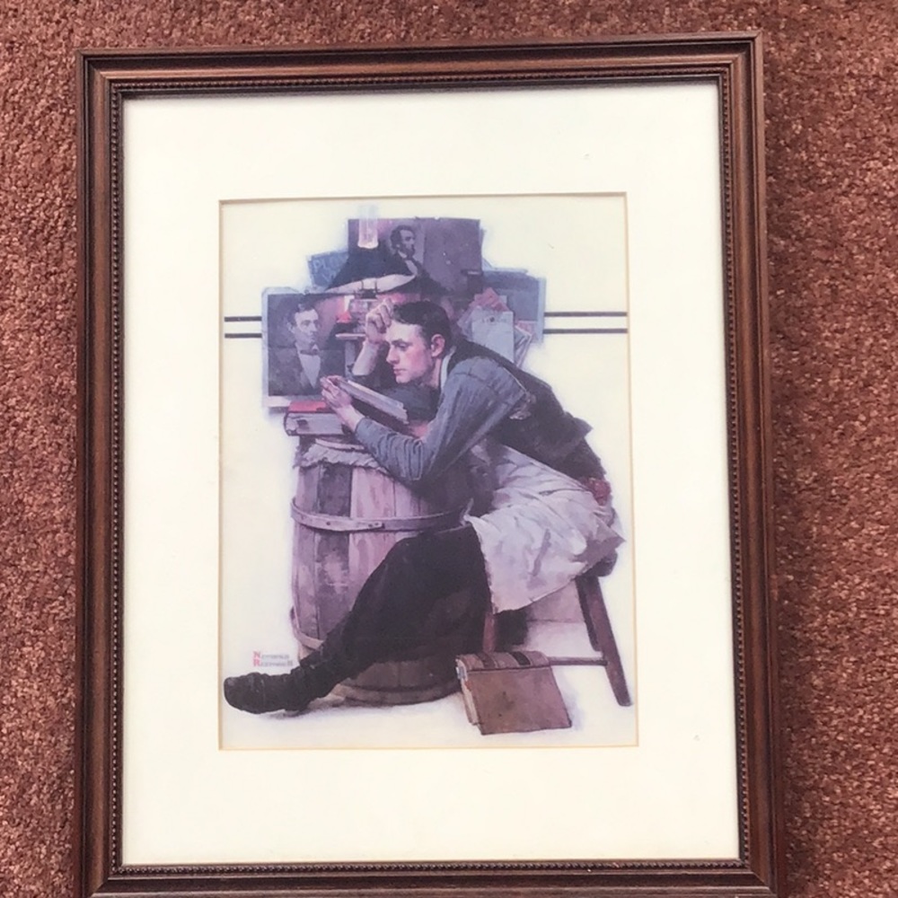 Norman Rockwell print